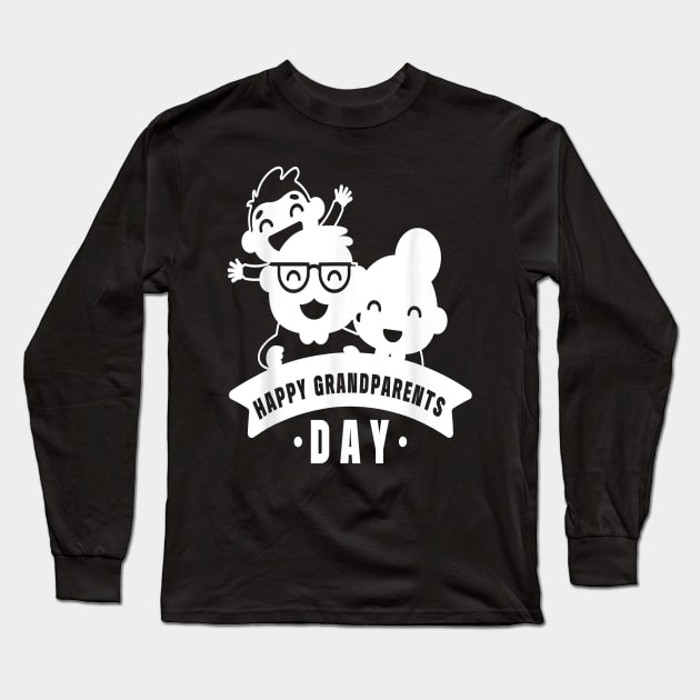 Happy grandparents day Long Sleeve T-Shirt by brittenrashidhijl09